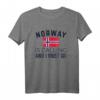 Norway Is Calling And I Must Go - Norge Norwegen T-Shirt für Reiseliebhaber und Abenteurer
