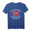 Lustiges Norwegen Fan T-Shirt mit Flagge – Perfekt für Skandinavien-Liebhaber & Norwegen-Reisende