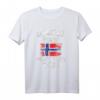 NORWEGEN 2021 - Angel Tour T-Shirt mit Flagge für Angler und Norwegen-Fans, perfekt für Angelreisen und Fischparadies