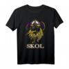 Nordischer Norwegen Skandinavischer Wikinger T-Shirt - Klassisch geschnitten mit doppelt genähtem Saum