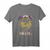 Nordischer Norwegen Skandinavischer Wikinger T-Shirt - Klassisch geschnitten mit doppelt genähtem Saum