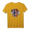 Norwegen Skandinavien T-Shirt mit Wikinger-Design – Perfekt für Norwegenfans, Urlaub & Städtereisen in Oslo