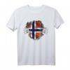 Norwegen Skandinavien T-Shirt mit Wikinger-Design – Perfekt für Norwegenfans, Urlaub & Städtereisen in Oslo