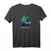 Norwegen Northern Lights Geometrischer Pullover Hoodie – Perfektes Geschenk für Norwegen-Reisende und Nordlichter-Fans