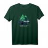 Norwegen Northern Lights Geometrischer Pullover Hoodie – Perfektes Geschenk für Norwegen-Reisende und Nordlichter-Fans