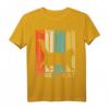 Retro Vintage Norwegische Waldkatze Silhouette T-Shirt für Damen und Herren – Perfektes Geschenk für Katzenliebhaber & Norwegische Katzenbesitzer