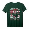 Dinge Die Ich In Meiner Freizeit Tue Norwegen T-Shirt - Geschenk für Norwegen-Liebhaber, Angler & Naturfreunde mit Flagge, Elch & Rentier