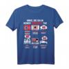 Dinge Die Ich In Meiner Freizeit Tue Norwegen T-Shirt - Geschenk für Norwegen-Liebhaber, Angler & Naturfreunde mit Flagge, Elch & Rentier