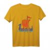 Norwegisches Schiff Segeln Geschenk - Norwegen T-Shirt mit Flagge für Skandinavien- und Wikinger-Liebhaber, perfekt zu Weihnachten & Geburtstag