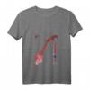 Damen Skandinavien Norwegen T-Shirt mit V-Ausschnitt - Perfekt für Norwegen- und Skandinavien-Fans, Urlaub, Geburtstag & Weihnachten