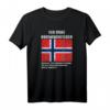 Ich habe Norwegenfieber Norwegen Norge Urlaub T-Shirt – Perfektes Geschenk für Norwegen-Fans und Skandinavien-Reisende