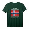 Ich habe Norwegenfieber Norwegen Norge Urlaub T-Shirt – Perfektes Geschenk für Norwegen-Fans und Skandinavien-Reisende