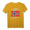 Ich habe Norwegenfieber Norwegen Norge Urlaub T-Shirt – Perfektes Geschenk für Norwegen-Fans und Skandinavien-Reisende