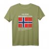 Ich habe Norwegenfieber Norwegen Norge Urlaub T-Shirt – Perfektes Geschenk für Norwegen-Fans und Skandinavien-Reisende