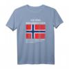 Ich habe Norwegenfieber Norwegen Norge Urlaub T-Shirt – Perfektes Geschenk für Norwegen-Fans und Skandinavien-Reisende