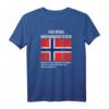Ich habe Norwegenfieber Norwegen Norge Urlaub T-Shirt – Perfektes Geschenk für Norwegen-Fans und Skandinavien-Reisende
