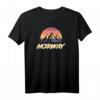 Norwegen Berge T-Shirt - Für Reisebegeisterte und Skandinavien-Fans