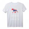 Ich Brauche Keine Therapie Ich Muss Nur Nach Norwegen T-Shirt mit Elch und Flagge – Perfekt für Norwegen-Urlaub & Fjordliebhaber