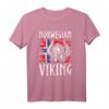 Norwegen Wikinger Nordmänner T-Shirt mit norwegischer Flagge – Perfektes Geschenk für Wikinger Fans, Norwegen-Reisende & Nordische Mythologie Liebhaber