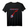 Norwegen T-Shirt mit Flagge – Geschenkidee für Skandinavien-Fans, Wikinger, Angler & Urlauber zu Weihnachten & Geburtstag