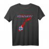 Norwegen T-Shirt mit Flagge – Geschenkidee für Skandinavien-Fans, Wikinger, Angler & Urlauber zu Weihnachten & Geburtstag