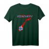 Norwegen T-Shirt mit Flagge – Geschenkidee für Skandinavien-Fans, Wikinger, Angler & Urlauber zu Weihnachten & Geburtstag