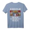 Herren Angeln in Norwegen T-Shirt – Lustiges Heilbutt & Bier Spruch Geschenk für Angelurlaub 2023