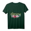 Blumen Norwegen T-Shirt mit Flagge – Perfektes Geschenk für Norwegen- und Skandinavien-Liebhaber zu Weihnachten & Geburtstag