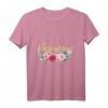 Blumen Norwegen T-Shirt mit Flagge – Perfektes Geschenk für Norwegen- und Skandinavien-Liebhaber zu Weihnachten & Geburtstag