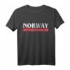 Norwegen T-Shirt – Klassisch geschnitten mit doppelt genähtem Saum, perfekt für Norwegen-Fans und Naturliebhaber