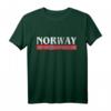 Norwegen T-Shirt – Klassisch geschnitten mit doppelt genähtem Saum, perfekt für Norwegen-Fans und Naturliebhaber