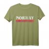 Norwegen T-Shirt – Klassisch geschnitten mit doppelt genähtem Saum, perfekt für Norwegen-Fans und Naturliebhaber