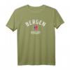 Bergen Norwegen T-Shirt mit Flagge – Klassisch geschnittenes Bergen Tee für Reisende & Norwegen-Fans