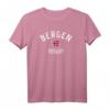 Bergen Norwegen T-Shirt mit Flagge – Klassisch geschnittenes Bergen Tee für Reisende & Norwegen-Fans