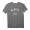 Bergen Norwegen T-Shirt mit Flagge – Klassisch geschnittenes Bergen Tee für Reisende & Norwegen-Fans