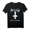 HELVETE Black Metal Oslo, Norwegen T-Shirt - Grafik-T-Shirt mit Sonderanfertigung für Metal-Fans