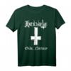 HELVETE Black Metal Oslo, Norwegen T-Shirt - Grafik-T-Shirt mit Sonderanfertigung für Metal-Fans