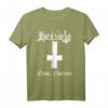 HELVETE Black Metal Oslo, Norwegen T-Shirt - Grafik-T-Shirt mit Sonderanfertigung für Metal-Fans