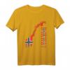 Norwegen T-Shirt mit Flagge – Skandinavien & Wikinger Geschenkidee für Urlaub, Norwegen-Fans & Angler