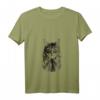 Damen Norwegische Waldkatze T-Shirt mit V-Ausschnitt – Perfektes Geschenk für Katzenliebhaberinnen und Norwegen-Fans