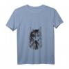 Damen Norwegische Waldkatze T-Shirt mit V-Ausschnitt – Perfektes Geschenk für Katzenliebhaberinnen und Norwegen-Fans