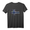 Norwegische Flagge Norwegen Norge Norway T-Shirt - Klassisch geschnitten, doppelt genähter Saum