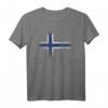 Norwegische Flagge Norwegen Norge Norway T-Shirt - Klassisch geschnitten, doppelt genähter Saum