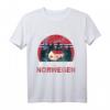 Norweger Skandinavien Hirsch Nordkap T-Shirt – Perfekt für Norwegen- und Skandinavien-Fans, Angler und Wildtierliebhaber