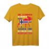 Die Stimmen in meinem Kopf sagen mir ich muss nach Norwegen T-Shirt – Perfekt für Angler, Naturfreunde und Norwegen-Urlauber
