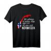 Lustiges Norwegen-Fan T-Shirt – Zeige deine Liebe zu Norwegen mit skandinavischem Design für Urlauber & Reisebegeisterte