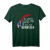 Lustiges Norwegen-Fan T-Shirt – Zeige deine Liebe zu Norwegen mit skandinavischem Design für Urlauber & Reisebegeisterte