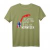 Lustiges Norwegen-Fan T-Shirt – Zeige deine Liebe zu Norwegen mit skandinavischem Design für Urlauber & Reisebegeisterte