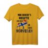 Ich haue ab nach Norwegen T-Shirt - Lustiges Urlaubsspruch T-Shirt für Reiseliebhaber, Auswanderer & Geburtstagsgeschenke