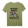 Ich haue ab nach Norwegen T-Shirt - Lustiges Urlaubsspruch T-Shirt für Reiseliebhaber, Auswanderer & Geburtstagsgeschenke